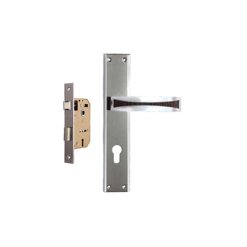 Plaza Nexa Stainless Steel Finish Handle, 65mm Mortice Lock & 3 Keys
