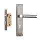Plaza Euro Stainless Steel Handle with 65mm Mortice Lock & 3 Keys