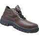 Prima PSF-25 Cosmo Steel Toe Brown Work Safety Shoes, Size: 9