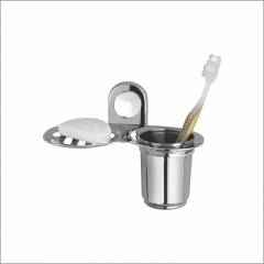 Kamal Soap Dish & Brush Holder, ACC-1011
