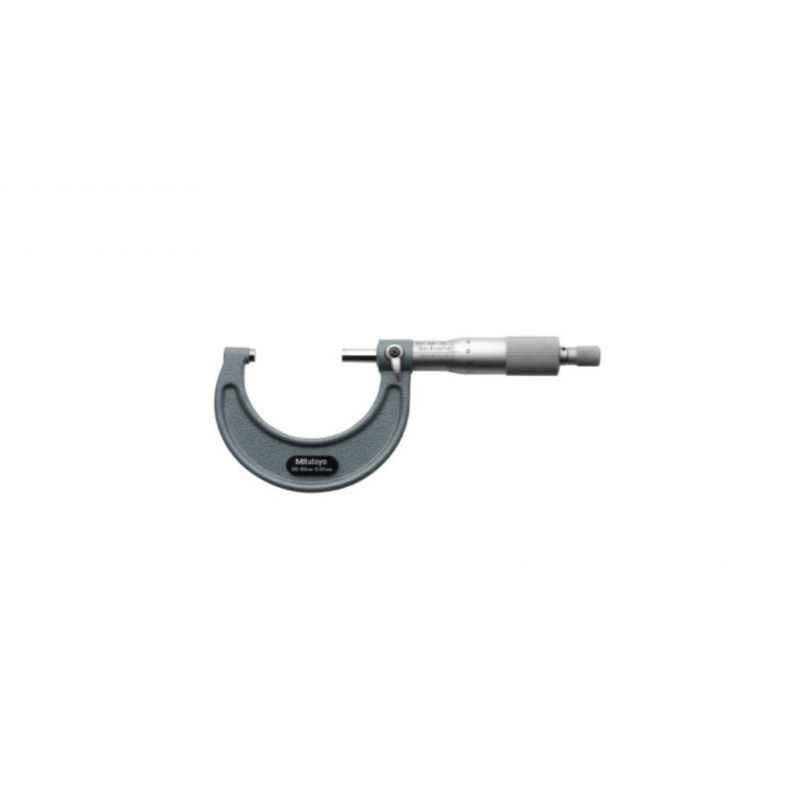 Mitutoyo Outside Micrometer, 103-258, Range: 125-150 mm, Least Count: .001 mm