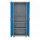 Nilkamal Freedom Big 1 Deep Blue Plastic Storage Cabinet, FB1DBL/GRY/GRY/DBL, Dimension: 710x535x1800 mm