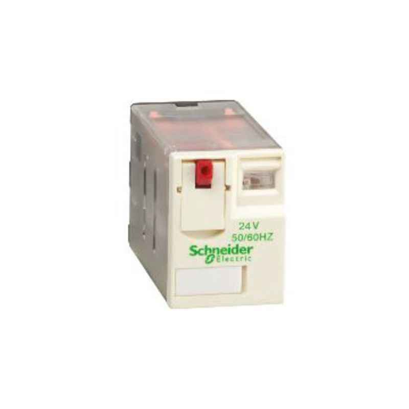 Schneider Electric 3A 24VAC Plug in Miniature Relay With Low Level Contact, RXM4GB1BD