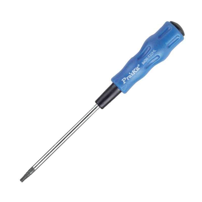 Proskit 89400-T20HL Star Screwdriver Include Temper Proof Holes T20H