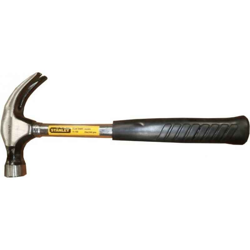 Stanley 560g Steel Shaft Claw Hammer, 51-158 (Pack of 6)