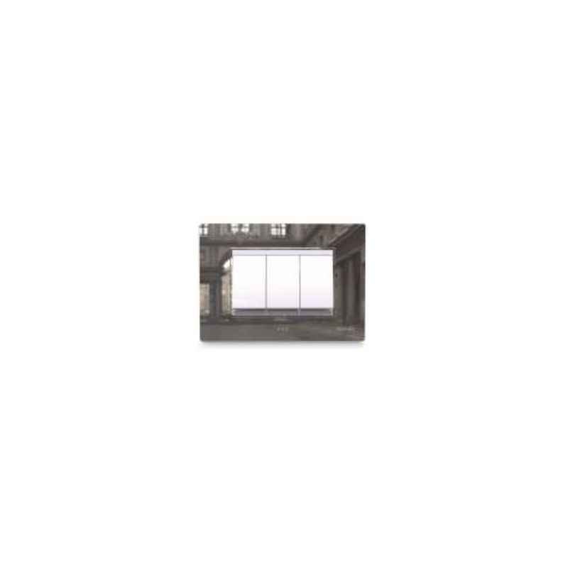 Cona GlasGlow Mirror Silver 18 Module Back Plate, MSM1118 (Pack of 10)