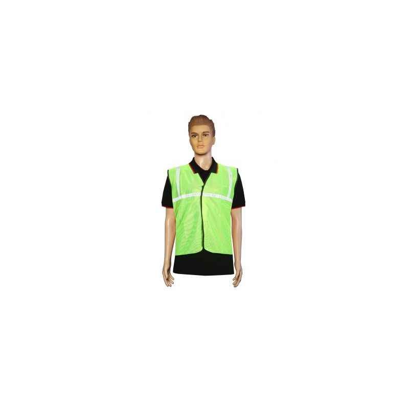 Nova Safe SL Front Open Green Safety Jackets (Pack of 100)
