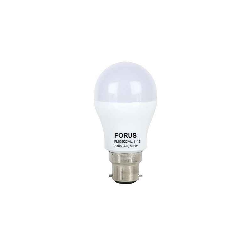 Forus 3 W LED Bulb (Pack of 8)