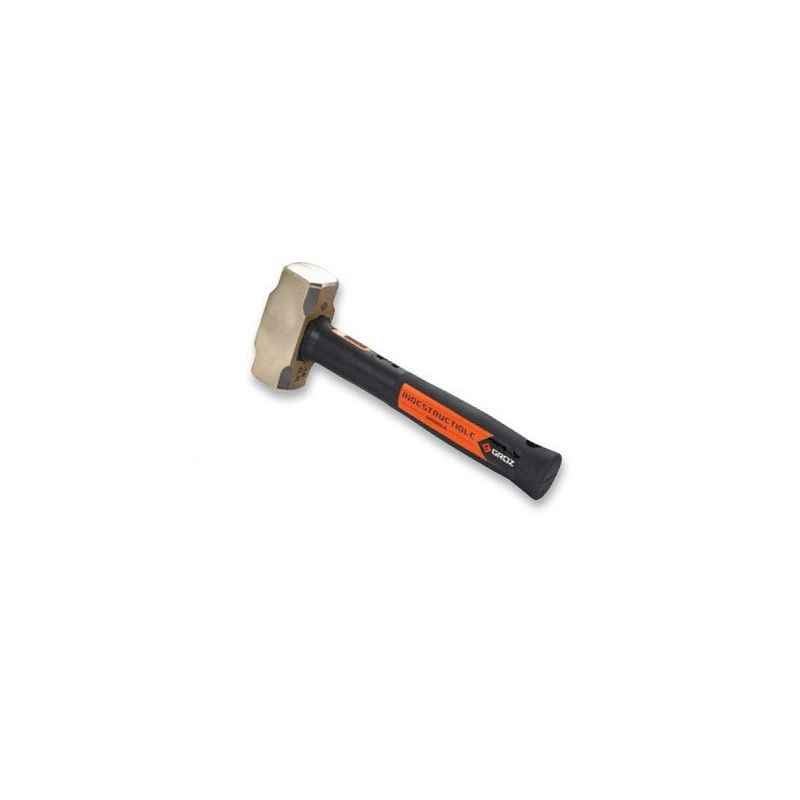 Groz 1.1Kg Brass Head Sledge Hammer, SHID/2.5/16/BR, Length: 16 Inch