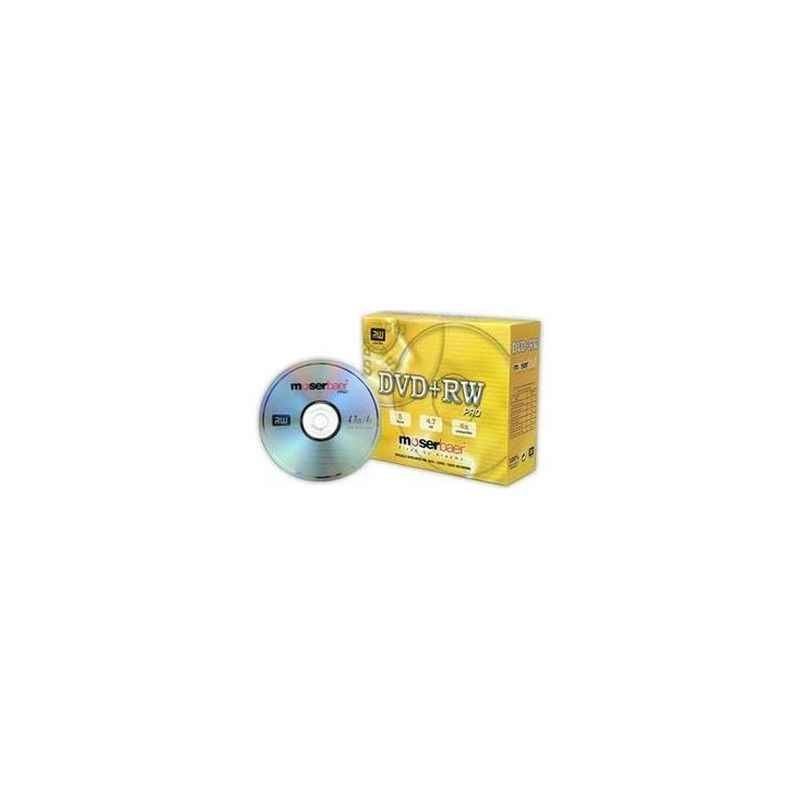 Moserbaer DVD-RW Jewel Case (Pack of 10)