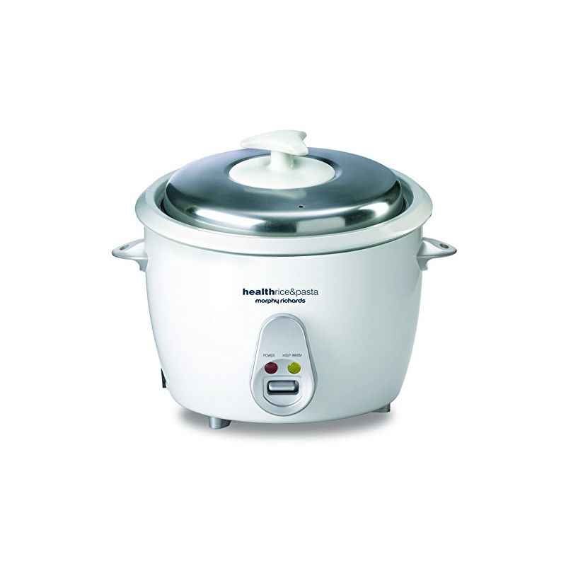 Morphy Richards Health 1.8 Litre White Electric Cooker, 690000