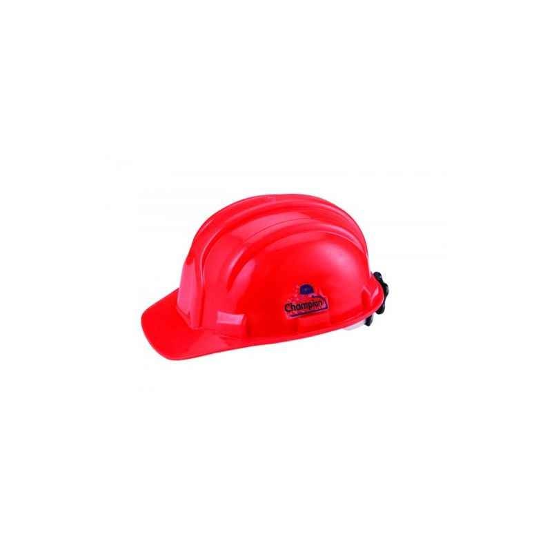 Acme Red Industrial Safety Helmet with Inner Ratchet Fitting (Pack of 2)