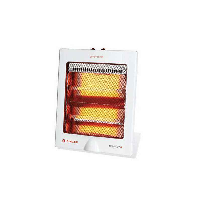 Buy Singer Heat Glow Plus 800W White Quartz Room Heater Online At Best  Price On Moglix