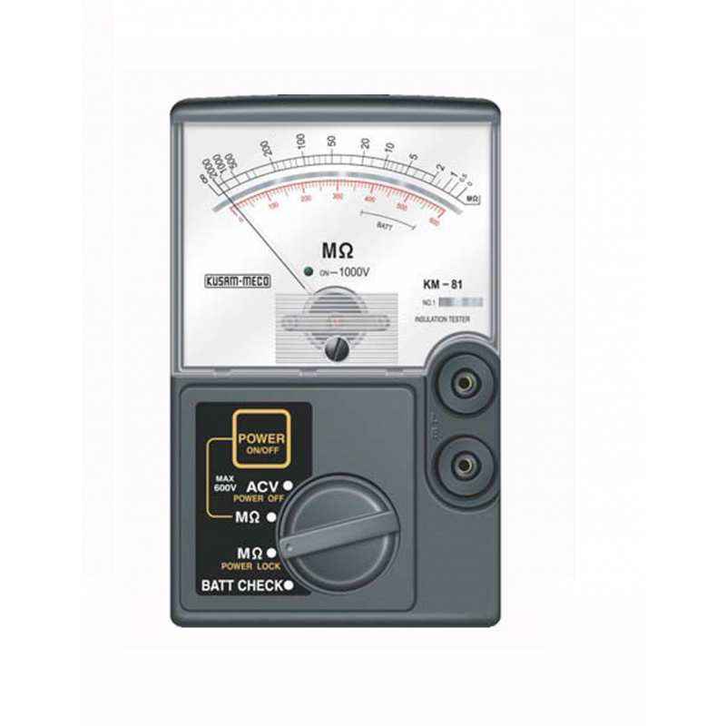 Kusam Meco KM81 Analog Insulation Tester