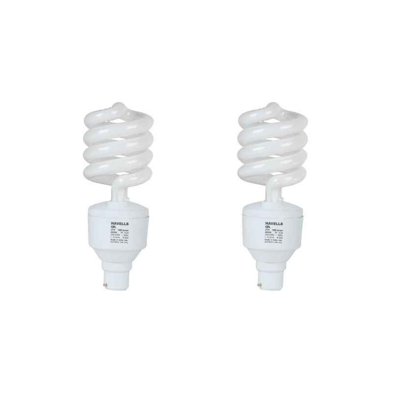 Havells 27W Curvy Cool Day White CFL (Pack of 2)