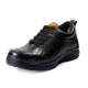 Rich Field SGS1125BLK Low Ankle Black Leather Steel Toe Work Safety Shoes, Size: 7