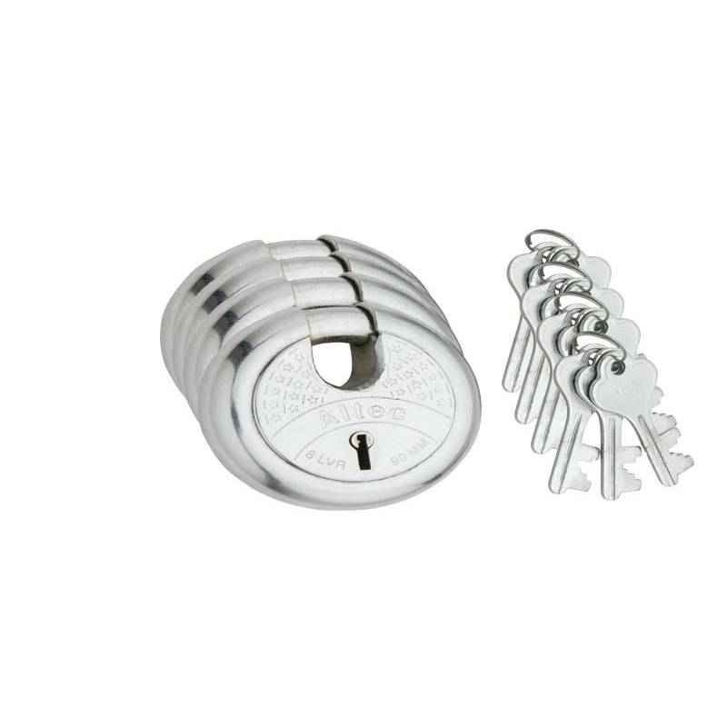 SmartShophar 75mm Zip Action Heavy Shutter Lock (Pack of 4), 54015-SL7L-ZA-75H-P4