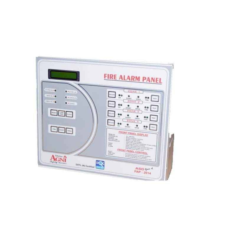 Palex 4 Zone Fire Alarm Panel