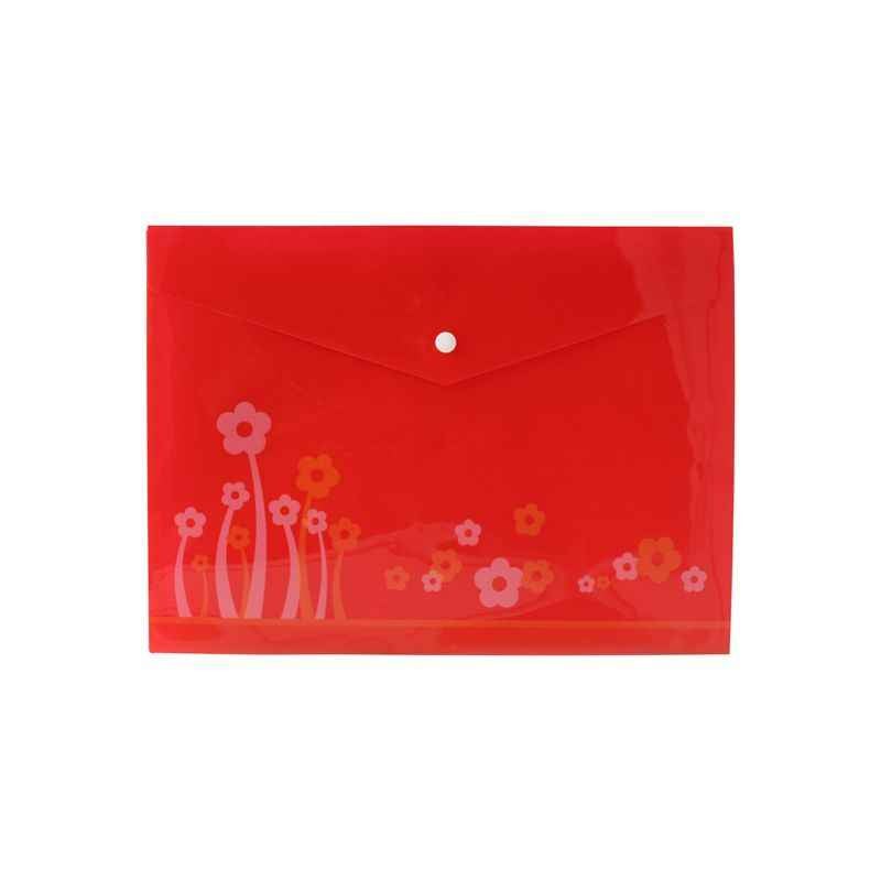 Saya Red Document Bag Designer, Dimensions: 340 x 15 x 350 mm, Weight: 30 g (Pack of 12)