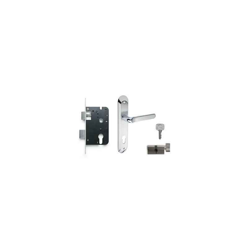 Godrej NEH 10 200mm 2C Door Handle with Lock Set, 6695
