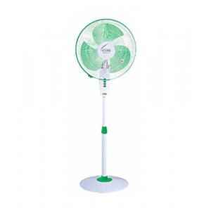 V-guard V Guard Finesta STS 1350rpm White & Green Pedestal Fan, Sweep: 400 mm