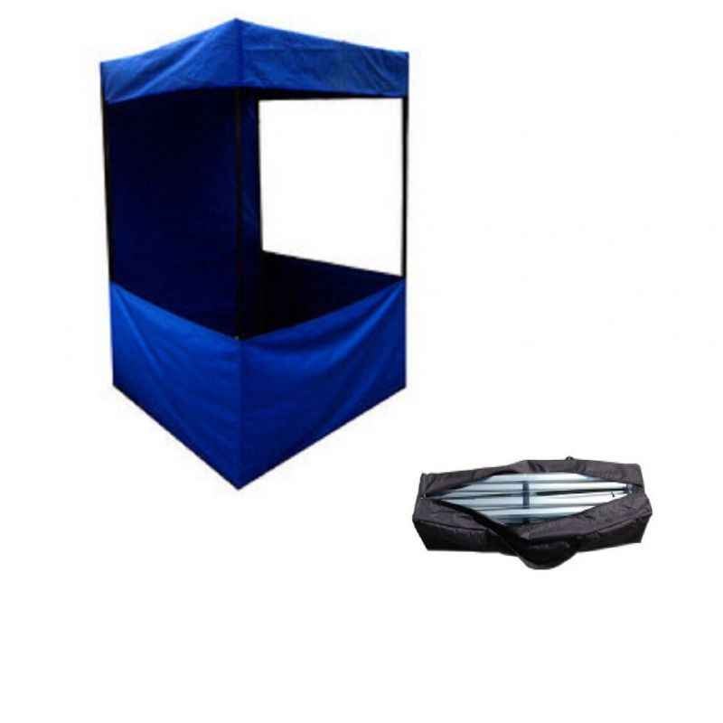 PSJ Blue Promotional Canopy with Free Carrying Bag, 214x183x183 cm