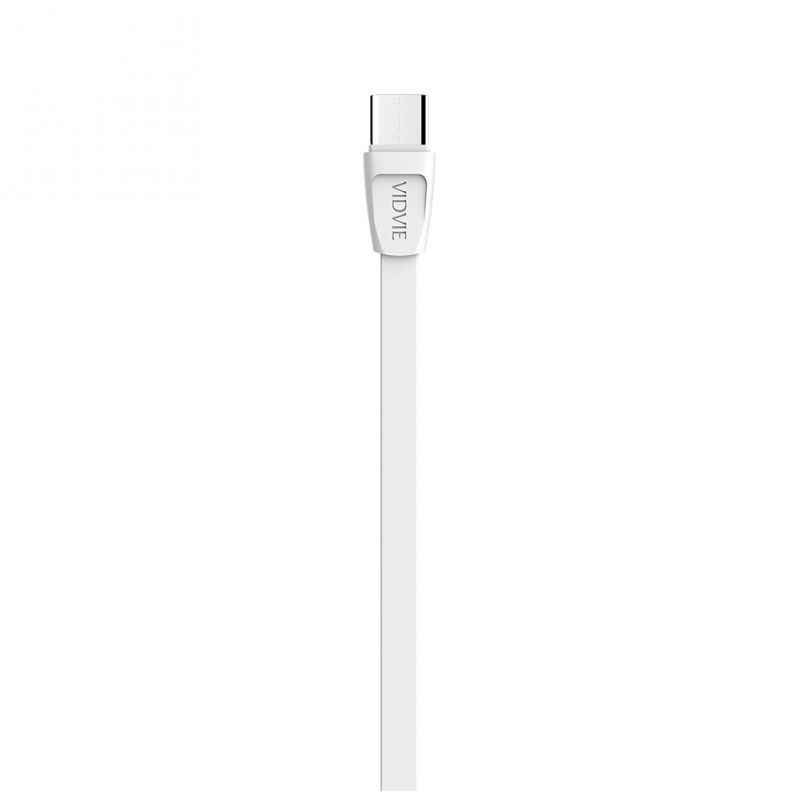 Vidvie CB408v-v8WH 1m White Android USB Cable