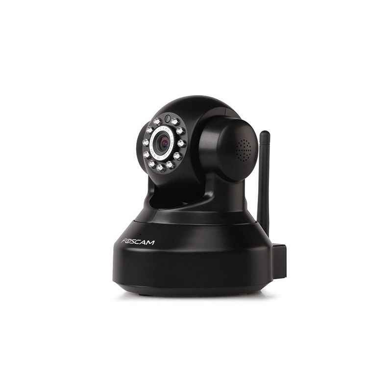 FOSCAM FI9816P Plug and Play 720P Hd H.264 Wireless/Wired Pan/Tilt IP Camera, Colour: Black
