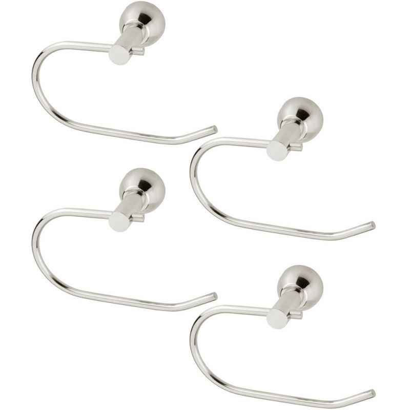 Doyours Sky Neno 4 Pieces SS Towel Ring Set, DY-0415