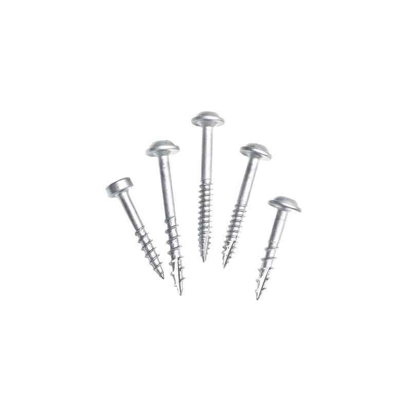 Kreg SML-F125-100 जिंक पॉकेट होल स्क्रू, लंबाई: 1-1/4 इंच