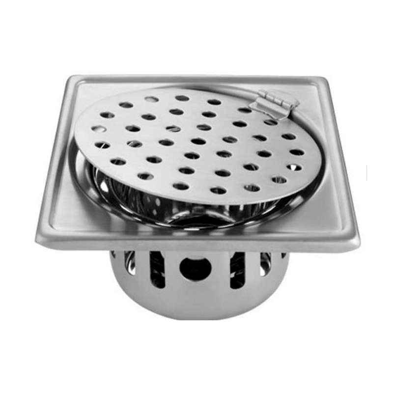 Jayna Regular RSB 150 H Anti-Scratch Floor Drain, Size: 150 x 150 mm