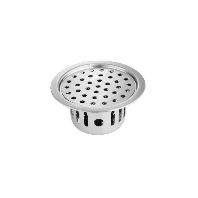 Jayna Regular RRB 80 Glossy Floor Drain, Size: 80 mm