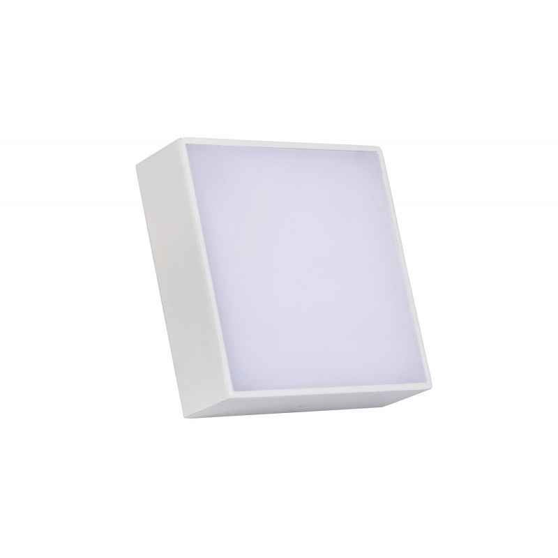 GM Ocho 12W Cool Light Non-Dimmable Square Surface Panel Light, 4000 K