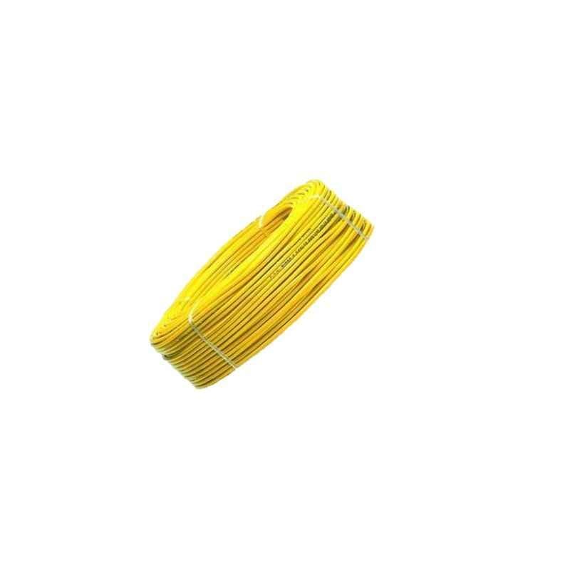 Kalinga 10.0 Sq mm Yellow FR PVC Housing Wire, Length: 90 m