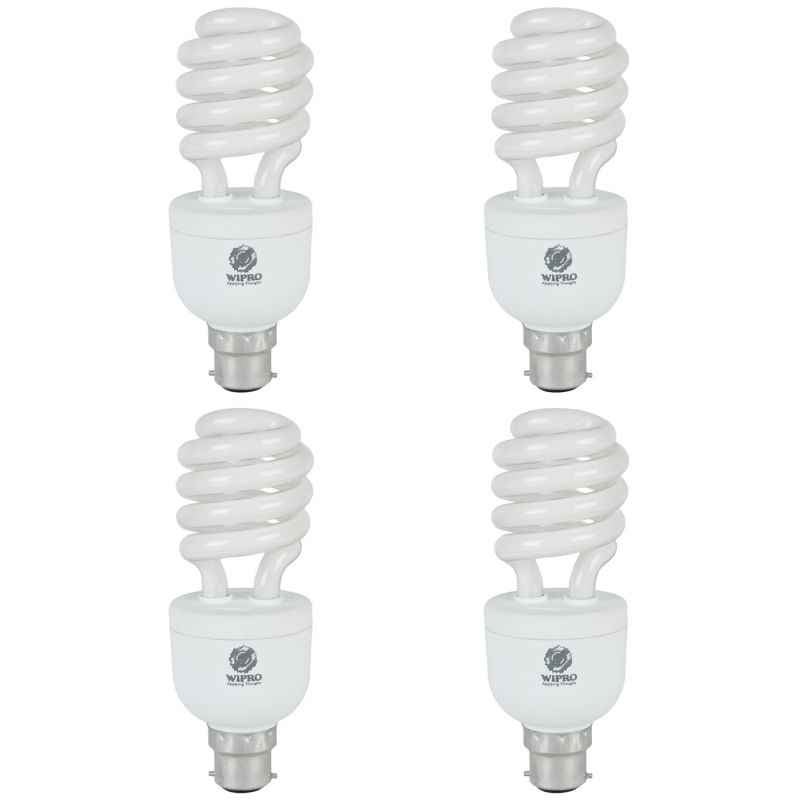 Wipro 23W Twister CFL, Weight: 0.518 g (Pack of 4)