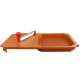 SM Brown Plastic Cut & Wash Chopping Board with Knife