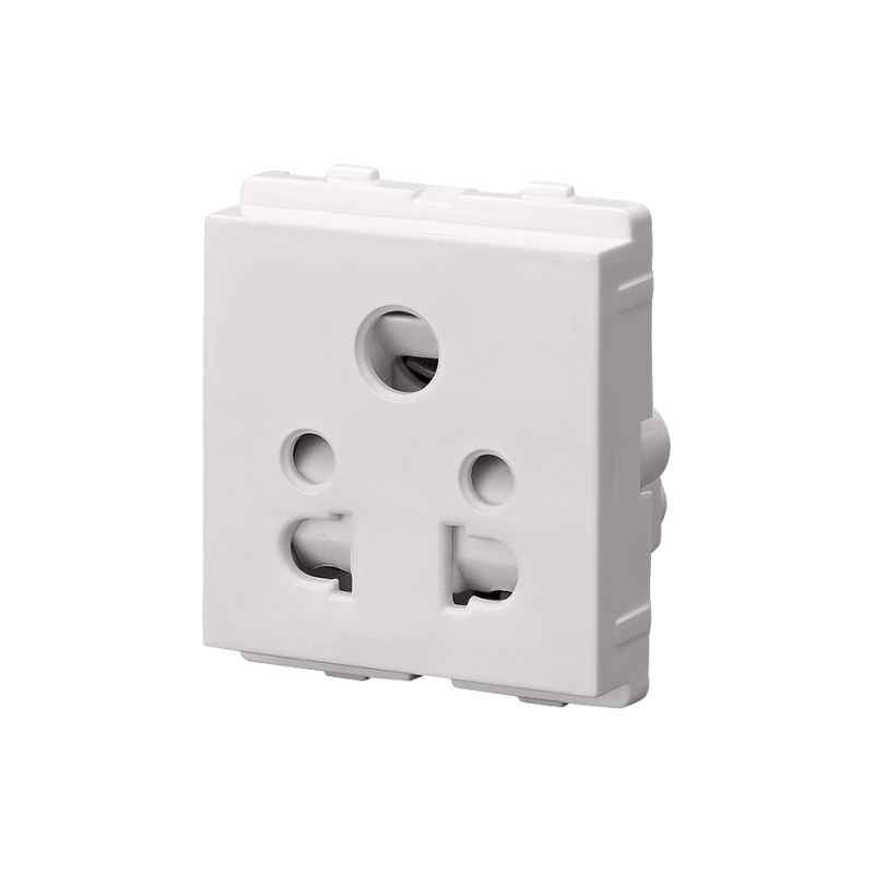 Polycab Selene 6A Socket Outlet Multi (Pack of 10)