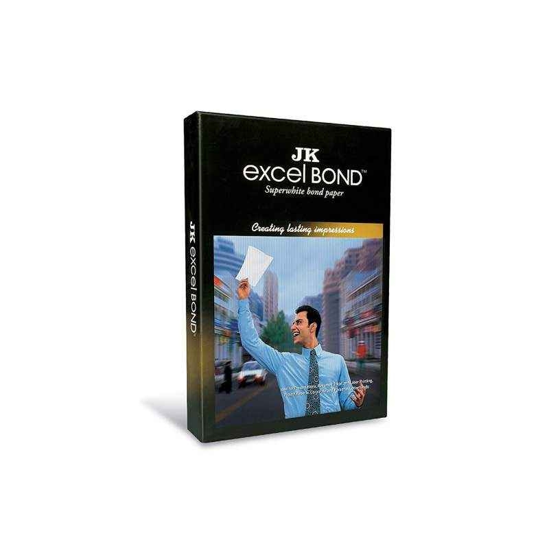 JK Excel Bond A4 90 GSM 100 Sheets Off-White Copier Paper