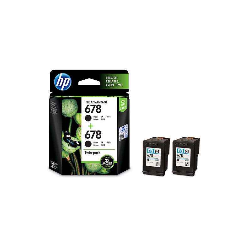 HP 678 Black Ink Cartridge, L0S23AA