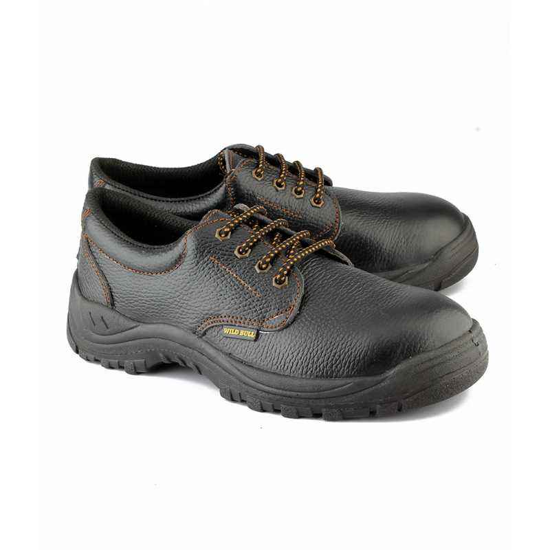 Wild Bull Engineer Steel Toe Safety Shoes, Size: 7
