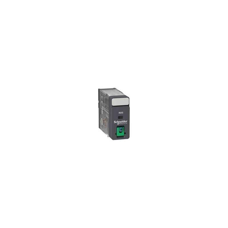 Schneider Electric 10A 24VDC Interface Relay With Lockable Test Button, RXG11BD