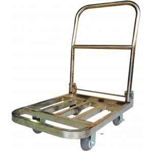 Bigapple 400kg Capacity Stainless Steel Grid Style Trolley, TRL SPH SS-SQT 400