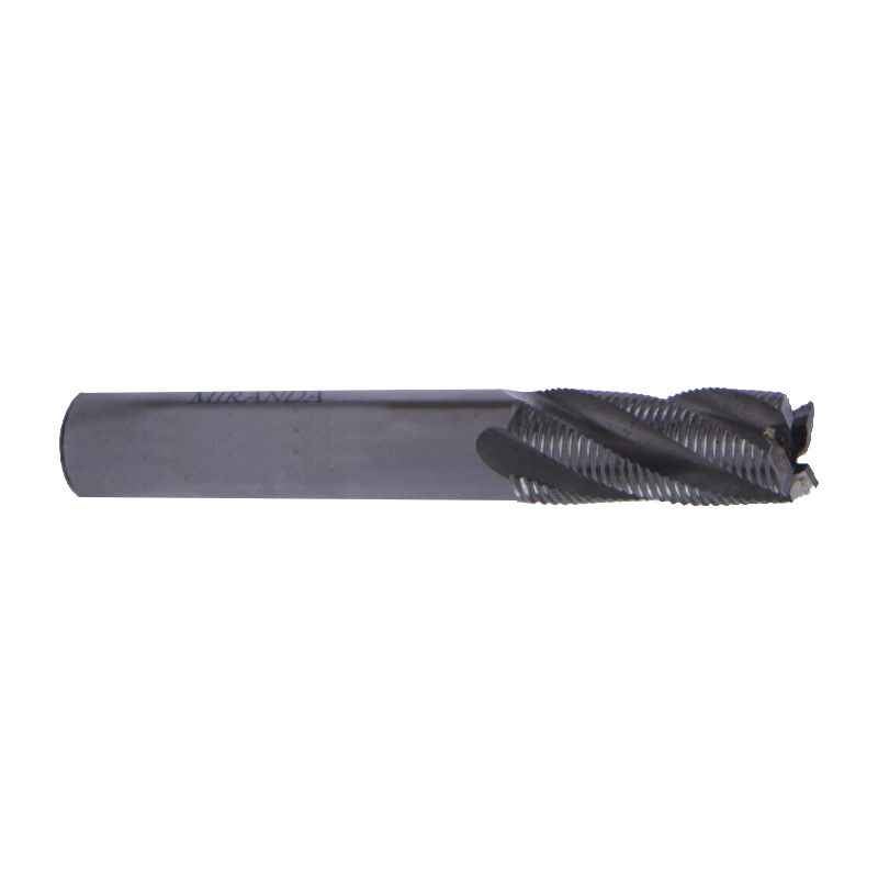 Miranda 28mm 4 Flutes M42 Long Series HSS Parallel Shank Roughing End Mill