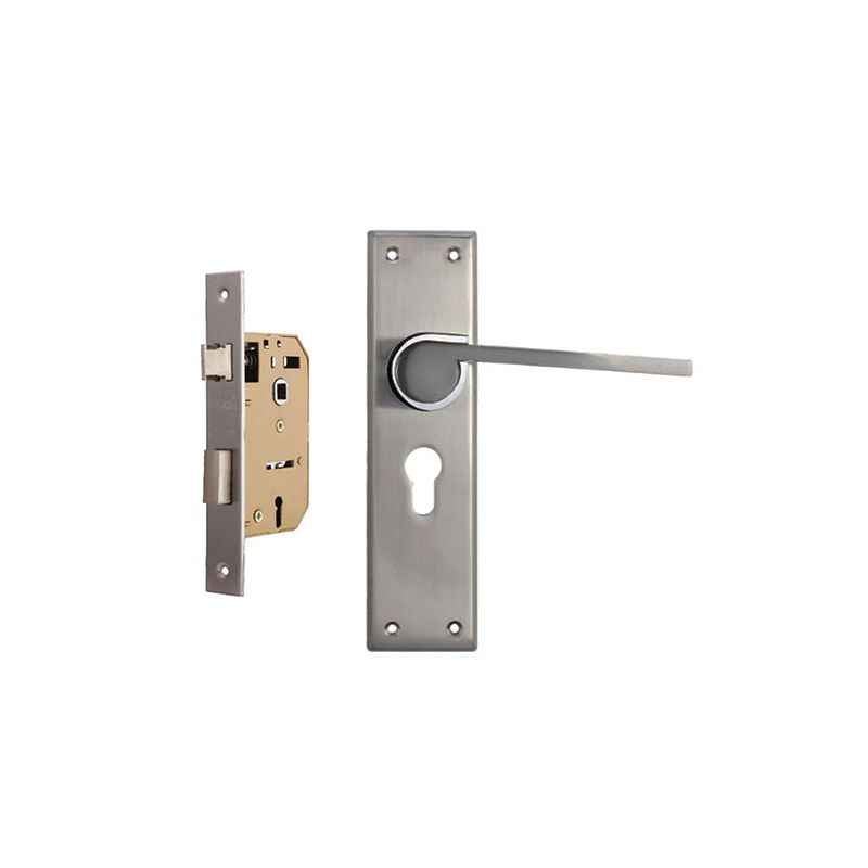 Plaza Elite 65mm Mortice Lock with Stainless Steel Handle & 3 Keys