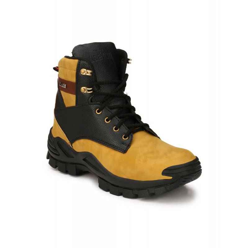 Udenchi UD720 Steel Toe Beige Work Safety Shoes, Size: 9