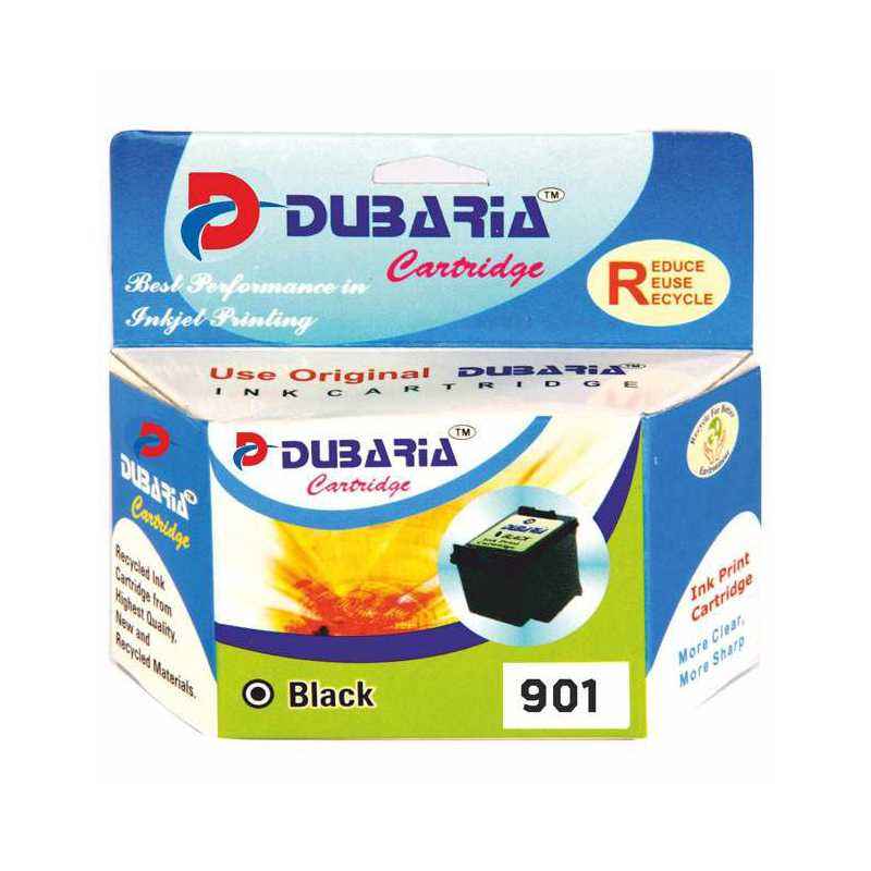 Dubaria 901 Black Ink Cartridge For HP 901