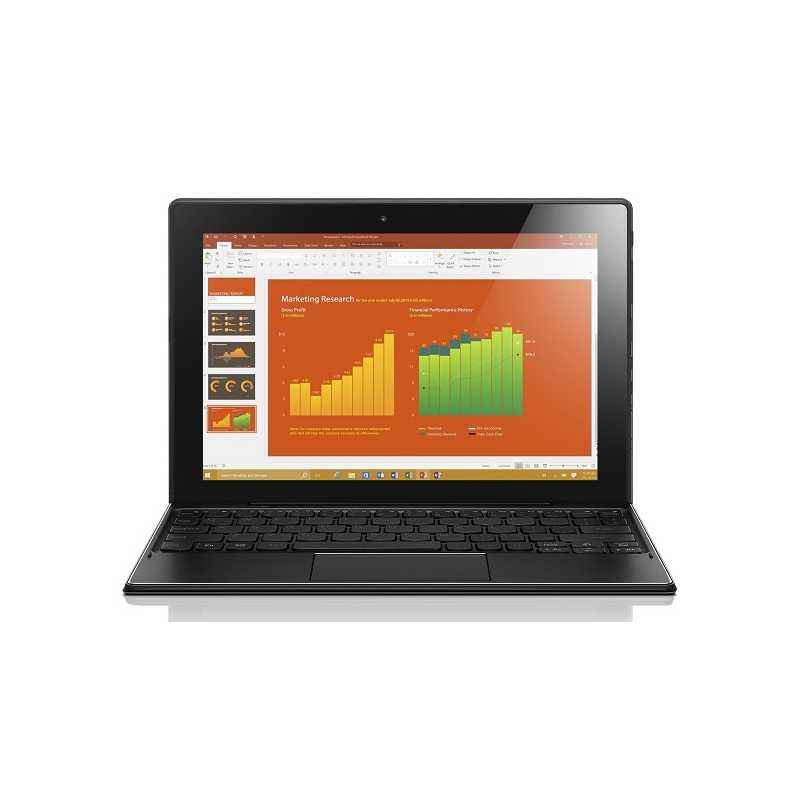Lenovo Ideapad Miix 310 10.1 Inch 2-in-1 Laptop (Atom x5-z8350/2GB/32GB/Windows 10 Home/Integrated Graphics), Black
