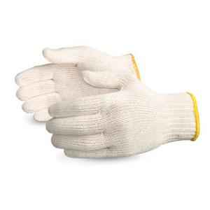 Noble 35g White Cotton Knitted Gloves (Pack of 120)