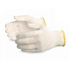 Noble 35g White Cotton Knitted Gloves (Pack of 120)