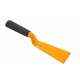 Falcon SPS-2000 Orange & Black Medium With Steel Handle and PVC Grip Premium Khurpa